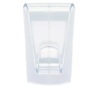 Colgador adhesivo (Transparente, Carga soportada: 1 kg, 2 ud.)