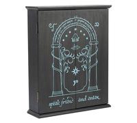 Colgador de llaves El Señor de los Anillos Puerta de Moria - Caja que brilla en la oscuridad, Tapa decorativa para cuadro eléctrico Organizador y decoración de pared