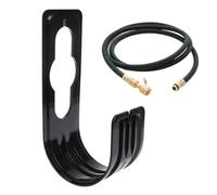 Colgador de manguera de jardín, soportes para mangueras de agua exteriores, gancho para manguera de jardín, organizador de tuberías de agua de riego, cables de extensión montados en la pared,