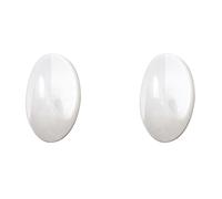 Colgador oryx blanco grande (blister 2 unidades) adhesivo