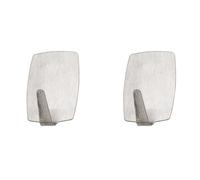 Colgador oryx inoxidable grande (blister 2 unidades) adhesivo