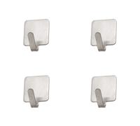 Colgador oryx inoxidable pequeño (blister 4 unidades) adhesivo