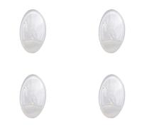 Colgador oryx transparente pequeño (blister 4 unidades) adhesivo