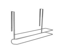 Colgador Portarrollos Papel Cocina, Acero para Puertas, Encimeras, Muebles. 32,5x18x10 cm.