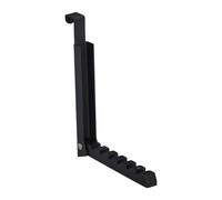 Colgador puerta gancho plegable perchero de madera soporte para ropa 6 ranuras