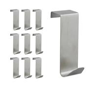 Colgador puerta ganchos antiguos perchero multiusos 3 kg 10 unidades 7 cm