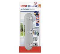 Colgador triple cromado tesa Powerstrips + 4 tiras