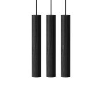 Colgante de 3 Campanas Chimes en Roble Negro