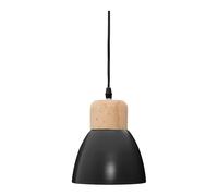 Atmosphera Lámpara colgante Desy Metal diámetro 15 cm Negro