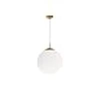 Colgante global 1xe27 al.reg.xd.30cm oro/blanco