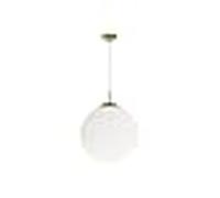Colgante global 1xe27 al.reg.xd.35cm oro/blanco