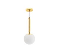 Colgante metal color dorado serie aimee 15cm