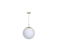 Colgante metal color dorado serie global 25cm