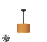 Abrila Moda Negro/Naranja - Colgante Moderno 1Xe27 30 Cm