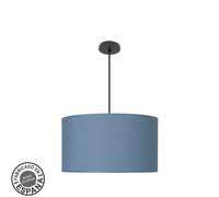 Colgante moda 3xe27 negro/azul regx50x50 cm c/difusor