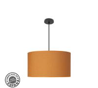 Colgante moda 3xe27 negro/naranja regx50x50 cm c/difusor