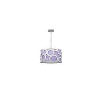 Colgante Orlando Lila/blanco 1xe27 (regx30)
