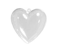 Colgante plexiplast corazón 16x4,5cm.