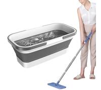 Collapsiběe Bucket - Contenedor de agua plegable de 18.11 pulgadas | PP | Portable Bucket | Space Saving Folding Tub | Dūrable Stable Grip Cleaning Buckets for Camping Fishing Gardening
