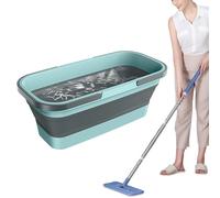Collapsiběe Bucket - Contenedor de agua plegable de 18.11 pulgadas | PP | Portable Bucket | Space Saving Folding Tub | Dūrable Stable Grip Cleaning Buckets for Camping Fishing Gardening