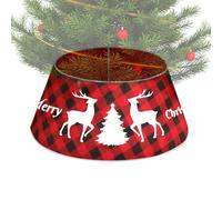 Collar de árbol de Navidad - Falda temática de vacaciones, decoración de árbol de dibujos animados, elegante y funcional para decoración , construcción de tela de alta calidad, decoración