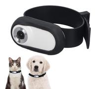 Collar de Cámara para Gatos, HD 1080P Cámaras Inalámbricas para Collar de Mascotas, Mini Cámara de Acción Deportiva para el Cuerpo con Gran Angular de 120 Grados para