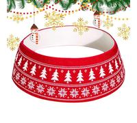 Collar de falda de árbol - Base ajustable de para abeto, decoración de interiores estética para dormitorios, apartamentos, jardines,