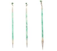 COLLBATH 3 Piezas Juego de Pinceles de Caligrafía China para Principiantes, Pincel de Lavado de Tinta Acrílico, Incluye Cuaderno de Calco para Arte Tradicional y Pintura Sumi