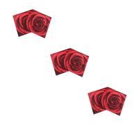 COLLBATH 60 Hojas toalla de papel tejidos de boda toallas de papel a granel decoración - Decoración de fiesta - Decoración de mesa servilleta para fiesta servilleta de rojo