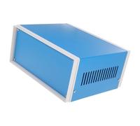 COLLBATH Caja de cerramientos metálicos 100x230x185 mm para electrónica y bricolaje, estructura profesional y práctica, resistente a la intemperie, con tornillos, para estaciones de metro