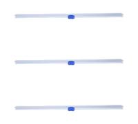 COLLBATH Cortador Adecuado para Cortar Envolturas y Papel de Cocina de Film Transparente Reutilizable de Plástico 3 Piezas, Diseño Bidireccional para Uso Doméstico y Comercial