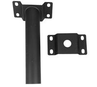 COLLBATH Soporte de Brazo para Poste de Luz Solar Exterior de Acero Resistente, Soporte de Montaje para Farola LED de Calle, Extensión para Iluminación Exterior, Instalación en Exteriores