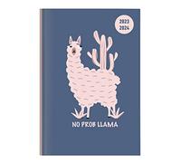 Collegetimer Llama 2023/2024 - Agenda escolar A5 (15 x 21 cm) - Llama - Día por día - 352 páginas - Agenda - Cuaderno - Cuaderno Alpha Edition (Collegetimer A5 Daily)