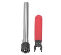 Collet Chuck Supporter Recto Recto de Extensión CNC Varilla de Extensión de 17 Mm Rango de Sujeción, Material de 40cr, Alta Concentricidad, Adaptador ER11, para la Frescura CNC