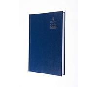 Collins Agenda de escritorio A5 día a una página con citas 2022, color azul