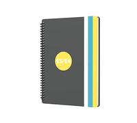 Collins Debden Delta FP53M.45-2324 - Agenda académica 2023-24 A5 con vista semanal a mitad de año para escuela, universidad o universidad, agosto de 2023 a agosto de 2024, color amarillo