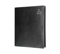 Collins Leadership CP6742.99-25 - Agenda 2025 para profesionales, agenda de negocios de tamaño A4 día por página (citas para 4 personas), grafito (CP6742.99-25), planificador de citas profesional con