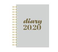 Collins Scandi 2020 - Agenda (A5, día por página), color gris
