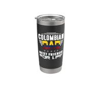 Colombian Dad Best Friends For Life Funny For Fathers Daddy Vaso térmico de acero inoxidable de doble pared