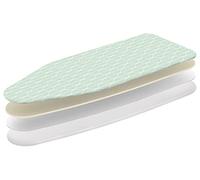Colombo Funda para Tabla de Planchar Universal | 140 x 55 cm | 4 Capas | termorreflectante | 100% algodón orgánico | Hoja de Aluminio para reflejar el Vapor | Mejora el Planchado | Made in Italy