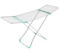 Colombo Infinity Tendedero, Acero Inoxidable/plástico, Verde Agua, 133.5 X 56.5 X 5 cm
