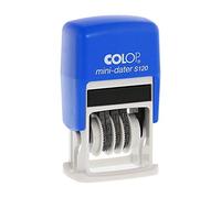 Colop 133837 MiniDater S 120 SD Fecha en cifras corta, sello
