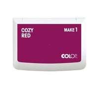 COLOP Cojín de sello MAKE 1 cozy rojo, 50 x 90 mm