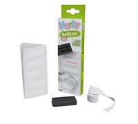 COLOP - COLOP 3 en 1 bricolaje Marky Rellenar Equipo con Negro Tinta Almohadilla Completo Juego - 1 Juego