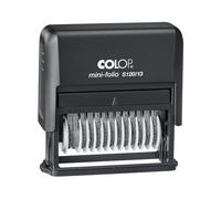 COLOP Mini-Folio S 120/13, sello de numeración de 13 dígitos, sello numérico, color de impresión: negro