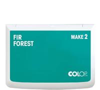 COLOP Tampón de tinta MAKE 2 fir forest 70 x 110 mm, cojín para sellos manuales tradicionales y sellos creativos