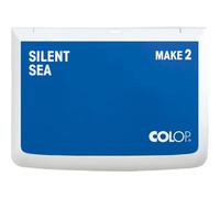 COLOP Tampón de tinta MAKE 2 Silent Sea 70 x 110 mm, cojín para sellos de mano tradicionales
