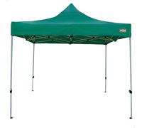 Color Baby Cenador plegable verde 300x300x220 cm, altura ajustable