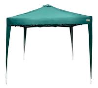 Color Baby Cenador plegable verde con chimenea Max-air 300x300x250 cm
