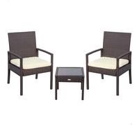 Aktive Butacas 2 con mesas – Negro